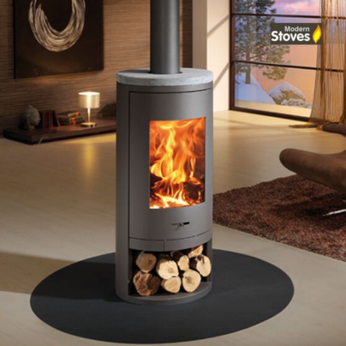 Wood burning multi fuel stove - wood,
