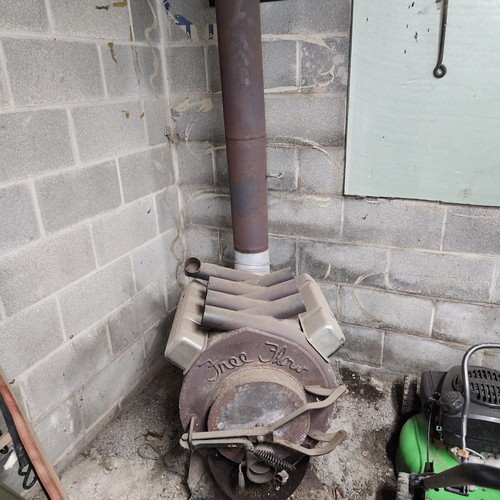 Free flow wood stove - free,