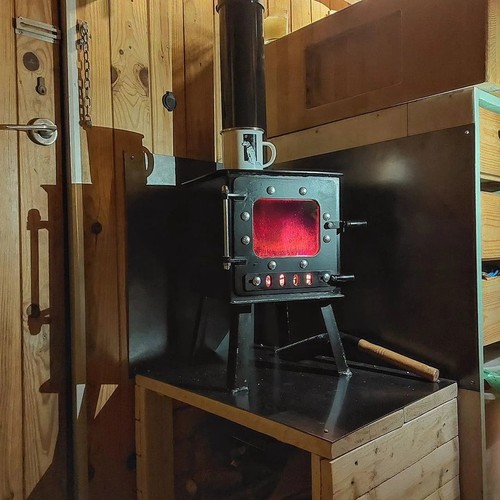 Tiny wood burning stove - tiny,