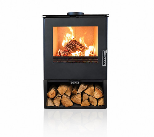 Verso kara black wood burning - black,