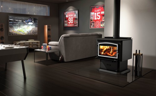 Osburn 3500 wood stove - wood, w/