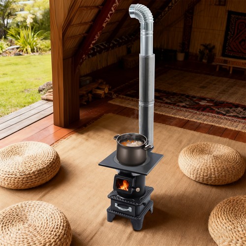 Outdoor wood stove camping - wood,