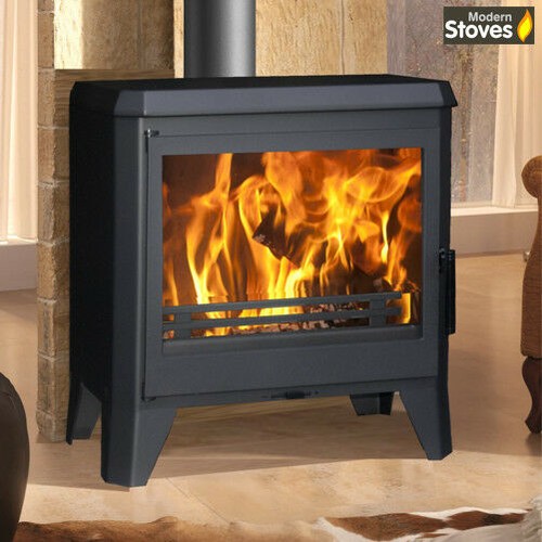 Wood burning multi fuel stove - burning,