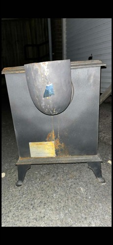 Log burner stove - log,
