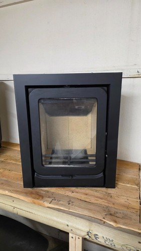 Used inset stove - ,, black