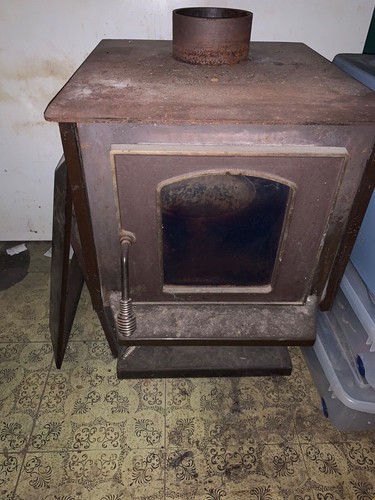 Wood burning stove - wood, in