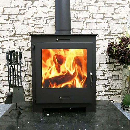 Wood burning multi fuel stove - wood,