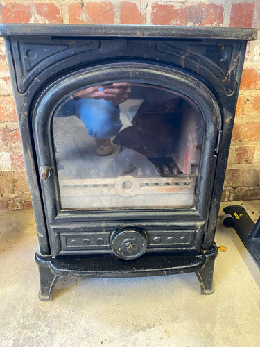 Black cast iron - black, freestanding